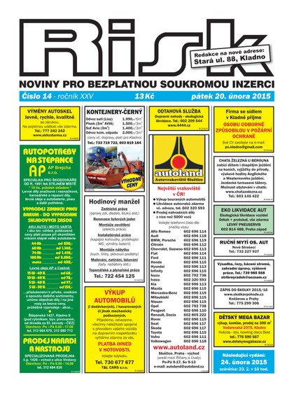 E-magazín Risk 14/2015 - Risk