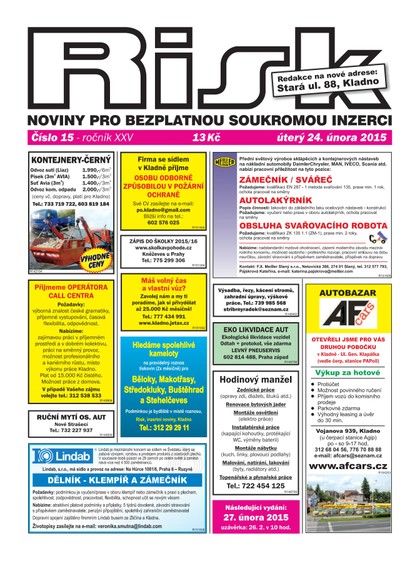 E-magazín Risk 15/2015 - Risk