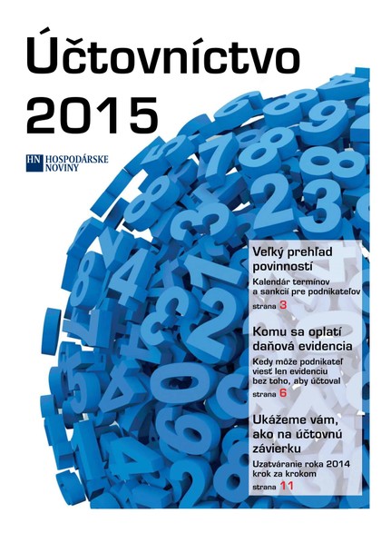 E-magazín Účtovníctvo 2015 - MAFRA Slovakia, a.s.