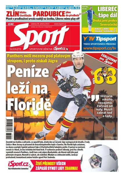 E-magazín Sport - 28.2.2015 - CZECH NEWS CENTER a. s.