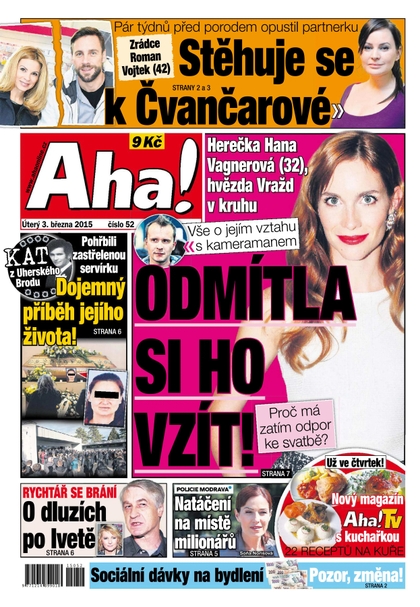 E-magazín AHA! - 3.3.2015 - CZECH NEWS CENTER a. s.