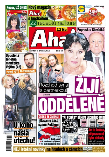 E-magazín AHA! - 5.3.2015 - CZECH NEWS CENTER a. s.