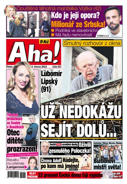 E-magazín AHA! - 6.3.2015 - CZECH NEWS CENTER a. s.