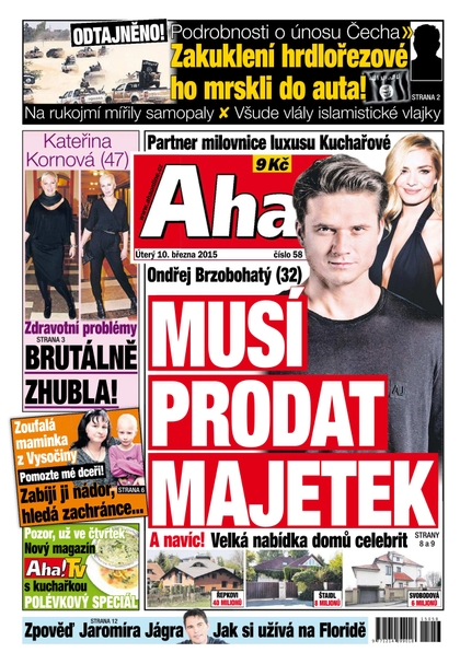 E-magazín AHA! - 10.3.2015 - CZECH NEWS CENTER a. s.