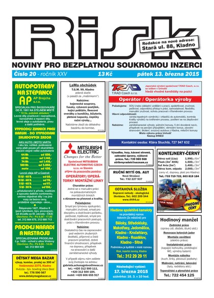 E-magazín Risk 20/2015 - Risk