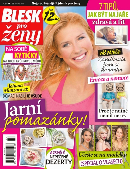 E-magazín Blesk pro ženy - 23.3.2015 - CZECH NEWS CENTER a. s.