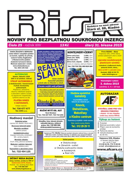 E-magazín Risk 25/2015 - Risk