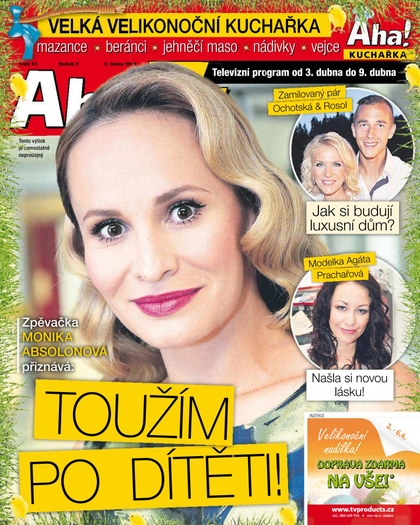 E-magazín AHA! Tv - 2.4.2015 - CZECH NEWS CENTER a. s.