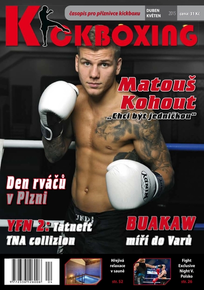 E-magazín Kickboxing (duben/květen 2015) - Yangame Group a.s.