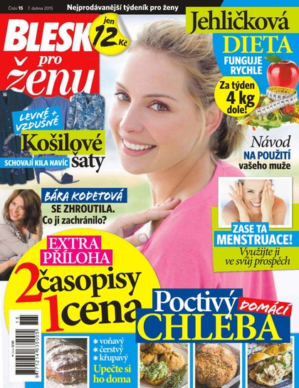 E-magazín Blesk pro ženy - 7.4.2015 - CZECH NEWS CENTER a. s.