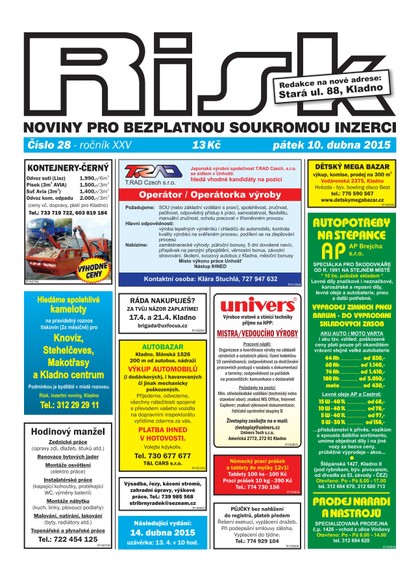 E-magazín Risk 28/2015 - Risk
