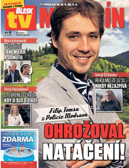 E-magazín Blesk Tv magazín - 10.4.2015 - CZECH NEWS CENTER a. s.
