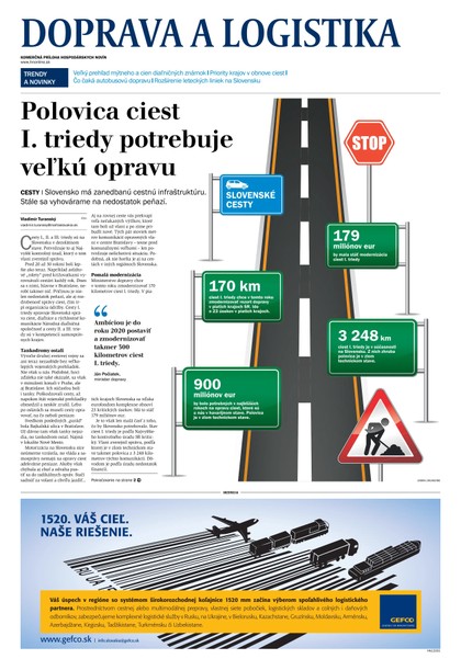 E-magazín Doprava a logistika 2015 - MAFRA Slovakia, a.s.