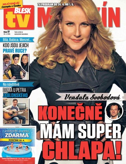 E-magazín Blesk Tv magazín - 24.4.2015 - CZECH NEWS CENTER a. s.