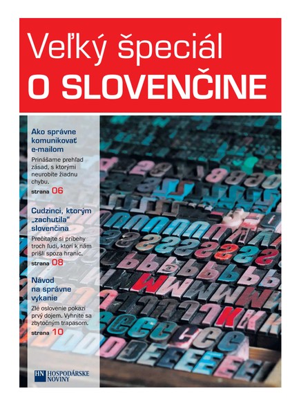 E-magazín Veľký špeciál o slovenčine 2015 - MAFRA Slovakia, a.s.