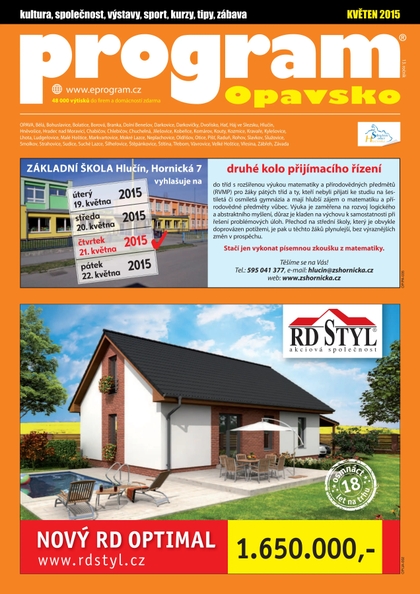 E-magazín Program OP 5-2015 - NAKLADATELSTVÍ MISE, s.r.o.