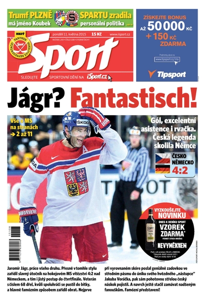 E-magazín Sport - 11.5.2015 - CZECH NEWS CENTER a. s.