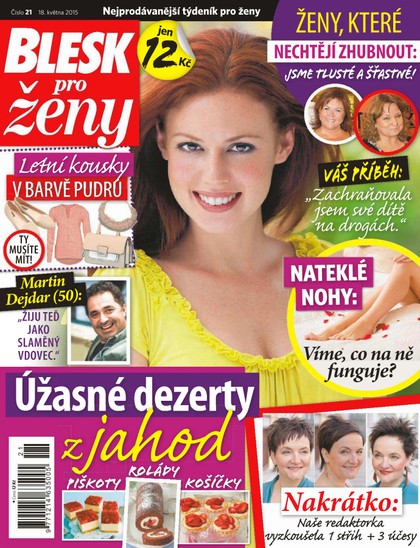 E-magazín Blesk pro ženy - 18.5.2015 - CZECH NEWS CENTER a. s.
