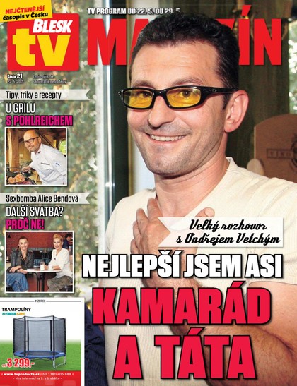 E-magazín Blesk Tv magazín - 22.5.2015 - CZECH NEWS CENTER a. s.