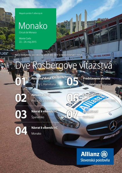 E-magazín Magazín F1 4/2015 - Allianz - Slovenská poisťovňa, a.s.