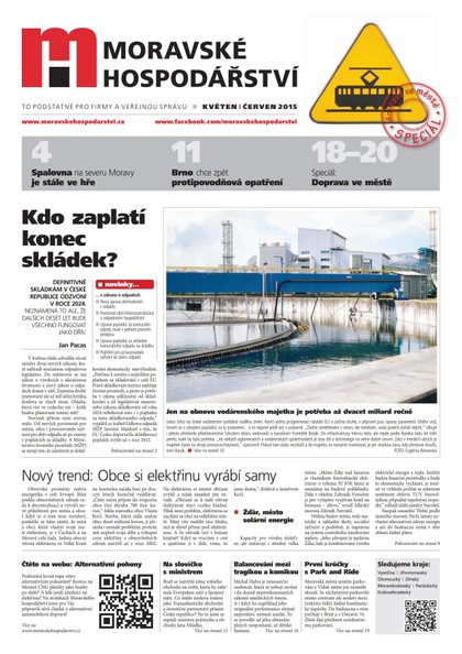 E-magazín MH červen 2015 - Magnus Regio, vydavatel Moravského hospodářství