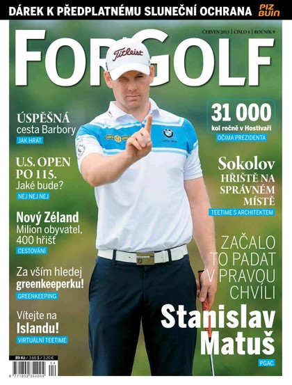 E-magazín ForGolf 06/2015 - ForGolf Media s.r.o.