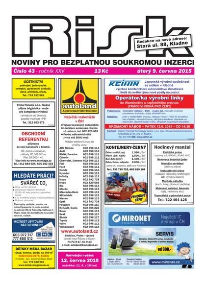 E-magazín Risk 43/2015 - Risk