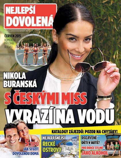 E-magazín Blesk příloha NEJLEPŠÍ DOVOLENÁ - 10.6.2015 - CZECH NEWS CENTER a. s.