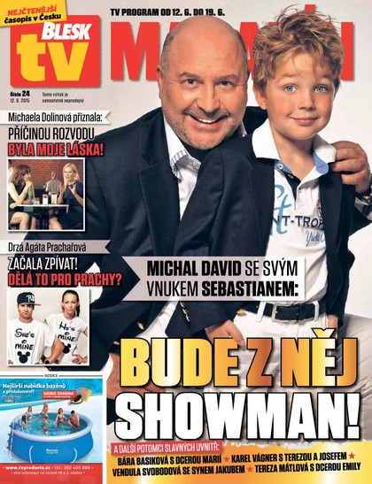 E-magazín Blesk Tv magazín - 12.6.2015 - CZECH NEWS CENTER a. s.