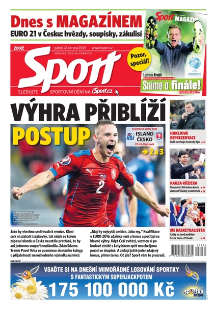 E-magazín Sport - 12.6.2015 - CZECH NEWS CENTER a. s.