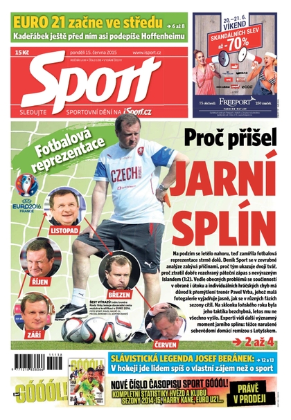 E-magazín Sport - 15.6.2015 - CZECH NEWS CENTER a. s.