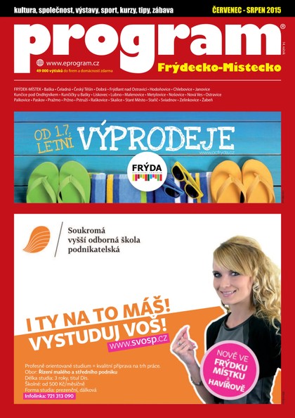 E-magazín Program FM 7-8/2015 - NAKLADATELSTVÍ MISE, s.r.o.