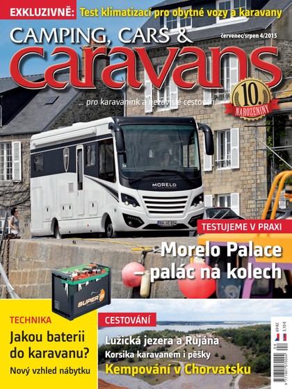 E-magazín Camping, Cars & Caravans 4/2015 - EEZY Publishing