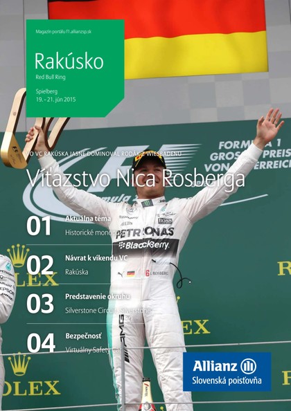 E-magazín Magazín F1 6/2015 - Allianz - Slovenská poisťovňa, a.s.