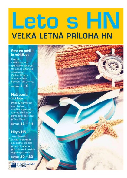 E-magazín Leto s HN - MAFRA Slovakia, a.s.
