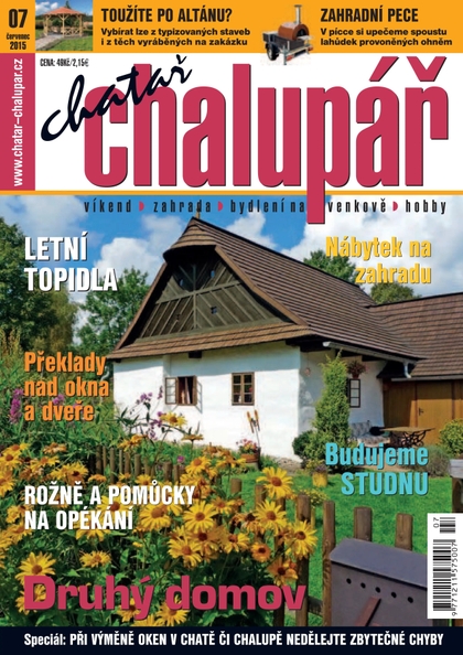 E-magazín Chatař Chalupář 07/2015 - Časopisy pro volný čas s. r. o.