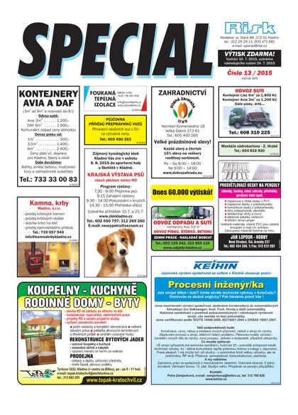 E-magazín Special 13/2015 - Risk