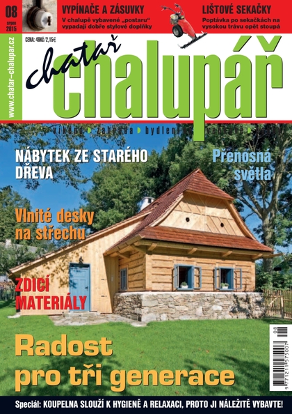 E-magazín Chatař Chalupář 08/2015 - Časopisy pro volný čas s. r. o.
