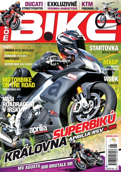 E-magazín Motorbike 08/2015 - X Ray Media, s.r.o.