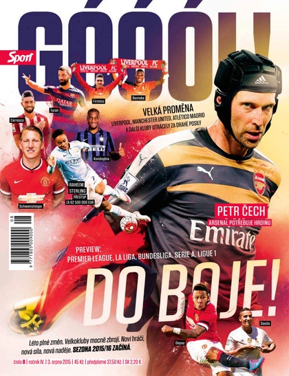 E-magazín Sport Goool - 8/2015 - CZECH NEWS CENTER a. s.