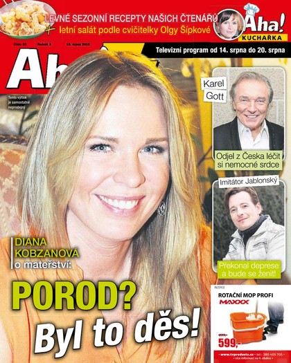 E-magazín AHA! Tv - 13.8.2015 - CZECH NEWS CENTER a. s.