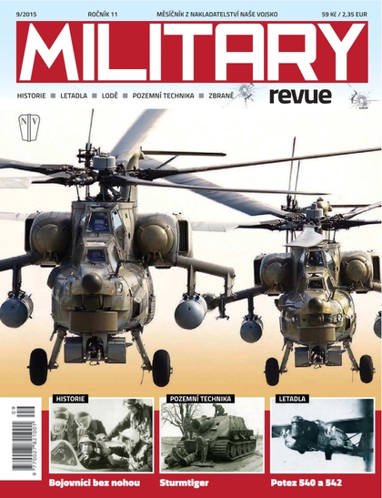 E-magazín Military revue 9/2015 - NAŠE VOJSKO-knižní distribuce s.r.o.
