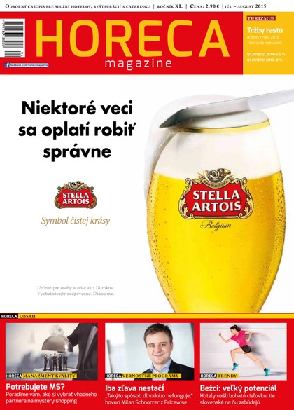 E-magazín Horeca 7-8/2015 - MAFRA Slovakia, a.s.