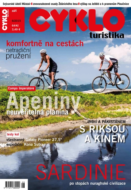 E-magazín Cykloturistika 6/2015 - V-Press s.r.o.