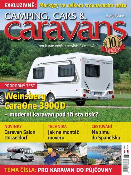E-magazín Camping, Cars & Caravans 5/2015 - EEZY Publishing