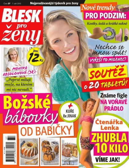 E-magazín Blesk pro ženy - 7.9.2015 - CZECH NEWS CENTER a. s.