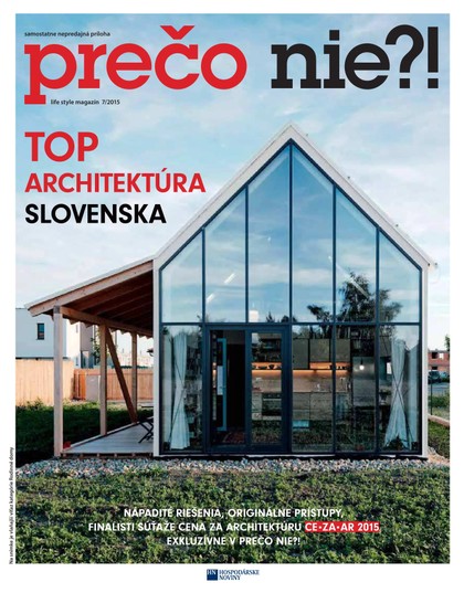 E-magazín Prečo nie?! 7/2015 - MAFRA Slovakia, a.s.