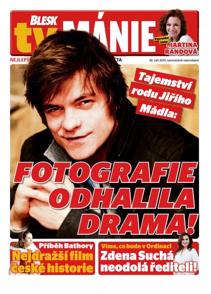 E-magazín Blesk Tv manie - 26.9.2015 - CZECH NEWS CENTER a. s.