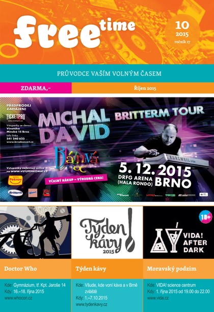E-magazín Freetime 10/2015 - Media Hill, s. r. o.