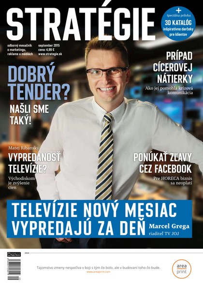 E-magazín Stratégie 9/2015 - MAFRA Slovakia, a.s.